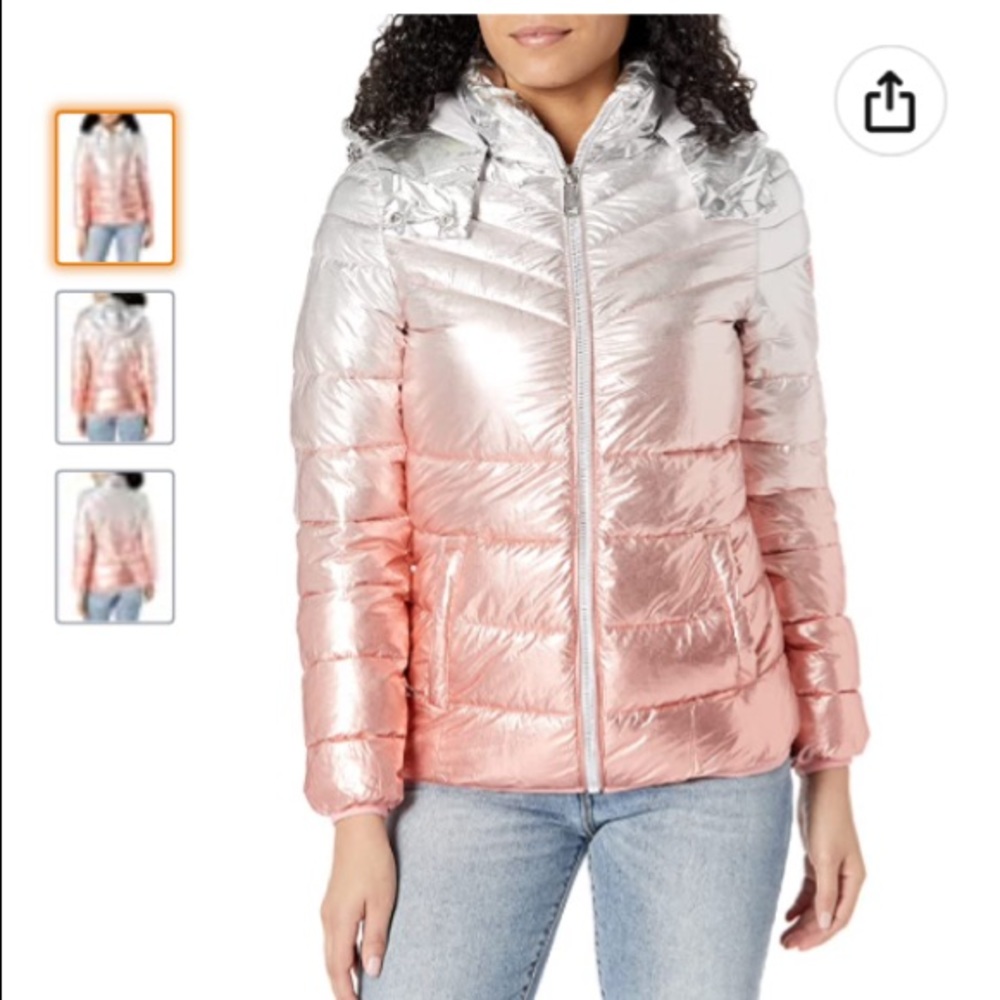 Guess “Ottavia” Ombre Puffer Jacket